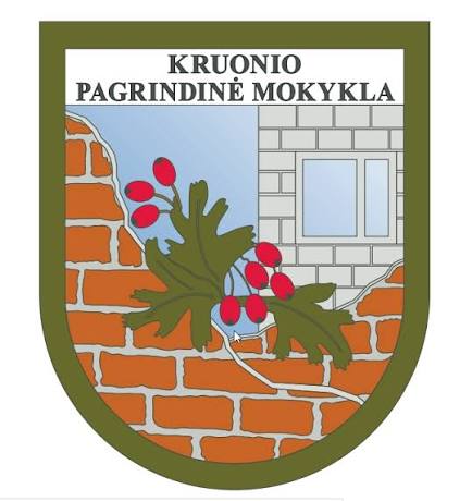 Kruonio pagrindinės mokyklos logotipas
